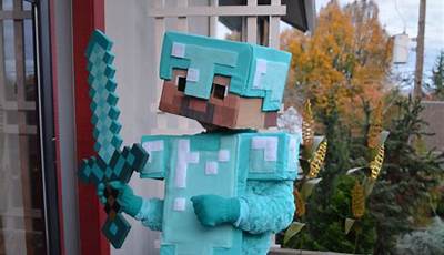 Steve From Minecraft Halloween Costume