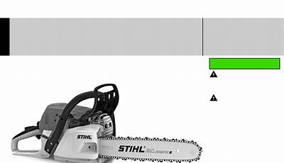 Stihl Ms 251 Manual