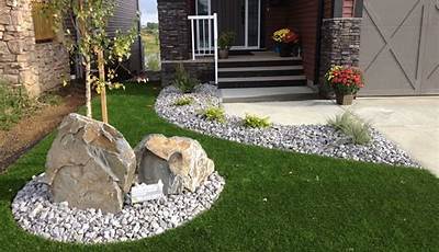 Stone Landscaping Ideas For Front Yard