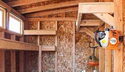 Storage Shed Ideas Inside