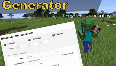 Summon Command Generator Minecraft