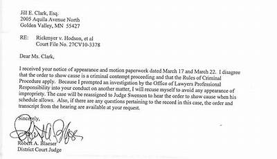 Support Letter For Inmate Sample