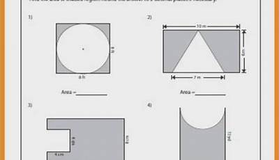 Surface Area Of Composite Figures Worksheet