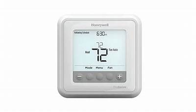 T6 Pro Thermostat Install Manual