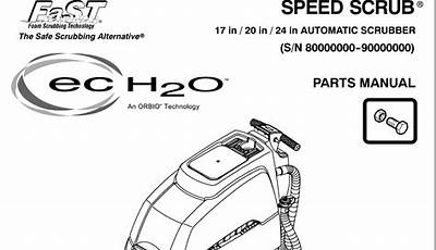 Tennant Ss5 Parts Manual