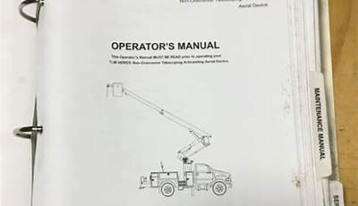 Terex Hi-Ranger Service Manual