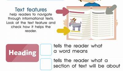 Text And Graphic Features Worksheets