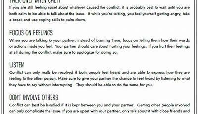 The High Conflict Couple Worksheets