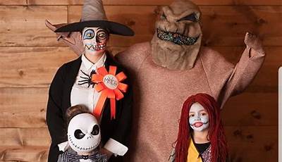 The Nightmare Before Christmas Family Halloween Costumes