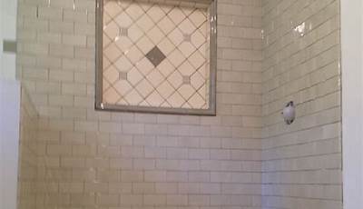 Tile Above Shower Insert Ideas