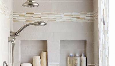 Tile Ideas For Small Bathroom Shower Niche