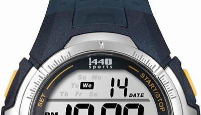 Timex 1440 Sports Watch Manual