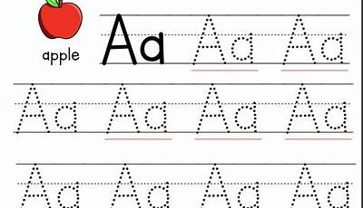 Tracing Letter A Printables