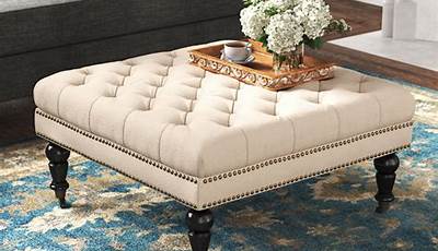 Tufted Ottoman Coffee Table Wayfair.com