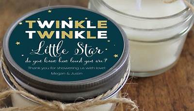 Twinkle Little Star Baby Shower Favors