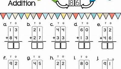 Two Digit By One Digit Addition