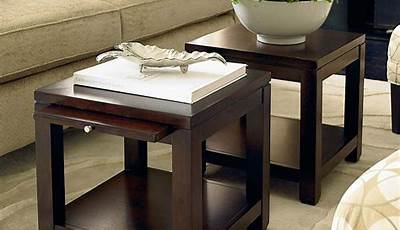 Two Square Coffee Tables Side By Side