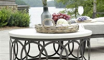 Unique Outdoor Coffee Table Ideas