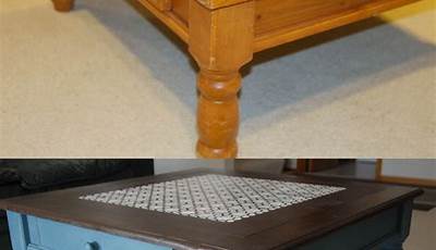 Upcycled Coffee Table Ideas Paint