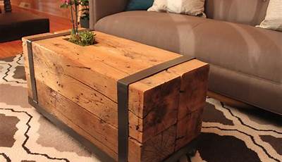 Upcycled Coffee Table Ideas Wood
