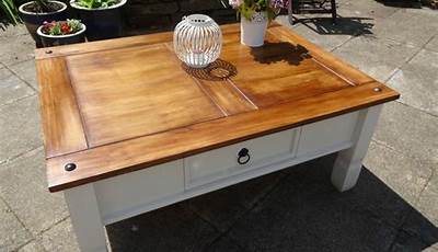 Upcycled Pine Coffee Table Ideas