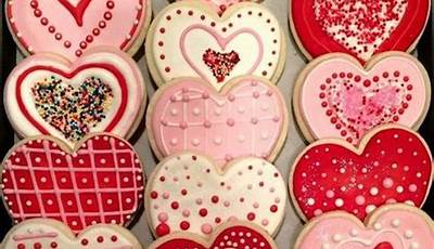 Valentine's Day Sugar Cookies Brisbane