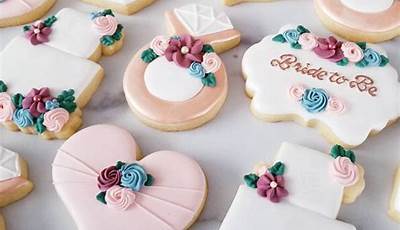 Valentine Bridal Shower Cookies
