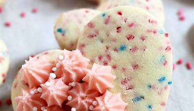 Valentine Cookies With Buttercream Frosting