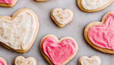 Valentine Cookies With Cream Cheese
