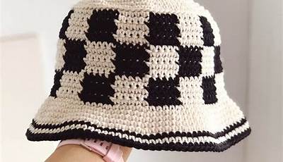 Valentine Crochet Bucket Hat