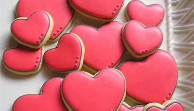Valentine Decorated Sugar Cookies Ideas