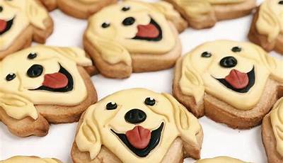 Valentine Dog Cookies Decorated