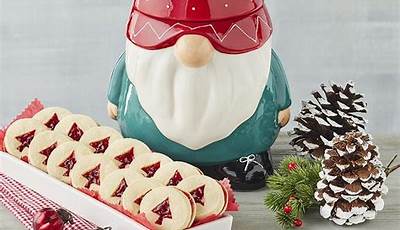 Valentine Gnome Cookie Jar