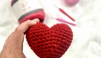 Valentine Heart Crochet Free Pattern