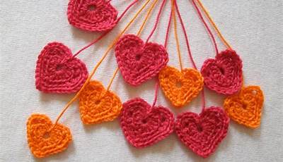 Valentine Hearts To Crochet