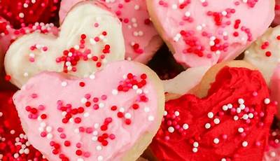 Valentine Iced Sugar Cookies