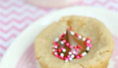 Valentine Peanut Butter Cup Cookies