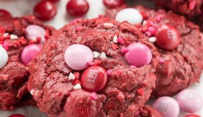Valentine Red Velvet Cookies