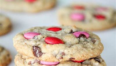 Valentine Smartie Cookies