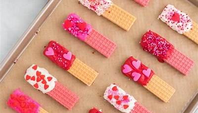 Valentine Wafer Cookies