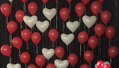 Valentines Balloon Wall Photoshoot