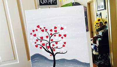 Valentines Day Canvas With Pictures