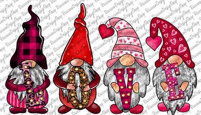 Valentines Day Gnome Pictures