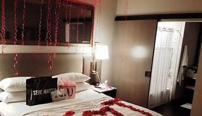 Valentines Day Hotel Room Photoshoot