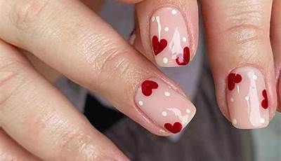 Valentines Day Nails 2023 Square
