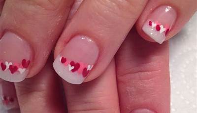 Valentines Day Nails Designs Step By Step