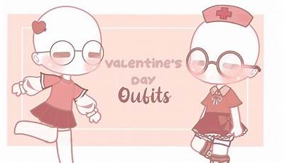 Valentines Day Outfits Gacha Club