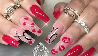 Valentines Nails Letter