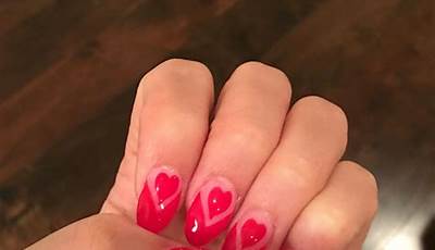 Valentines Nails Red Nails