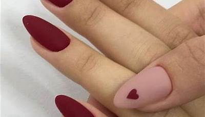 Valentines Nails Squoval